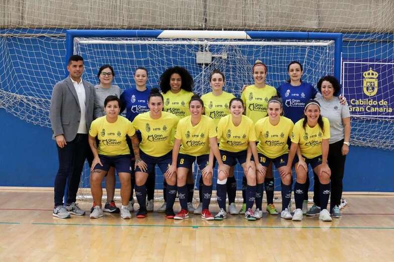 Formación habitual del Teldeportivo/TA.